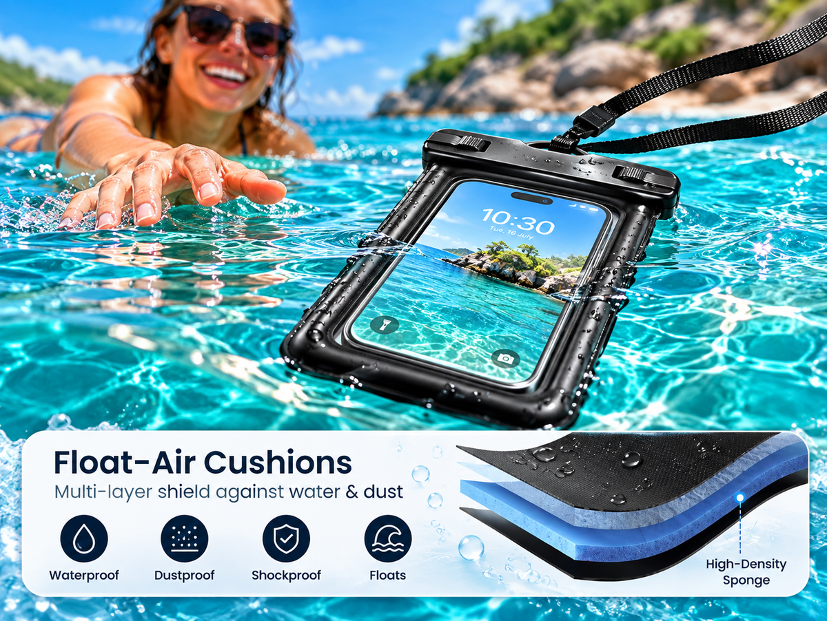 Out & About AquaLock Waterproof Phone Pouch